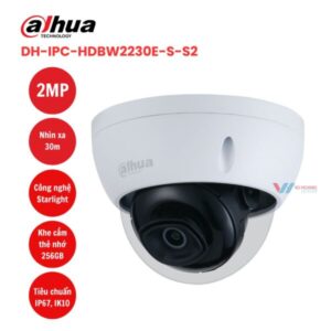 Camera IP 2MP DAHUA DH-IPC-HDBW2230E-S-S2