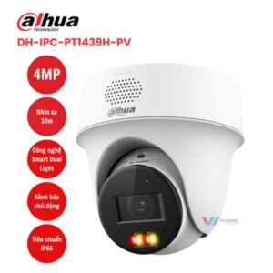 Camera IP PT 4MP DAHUA DH-IPC-PT1439H-PV